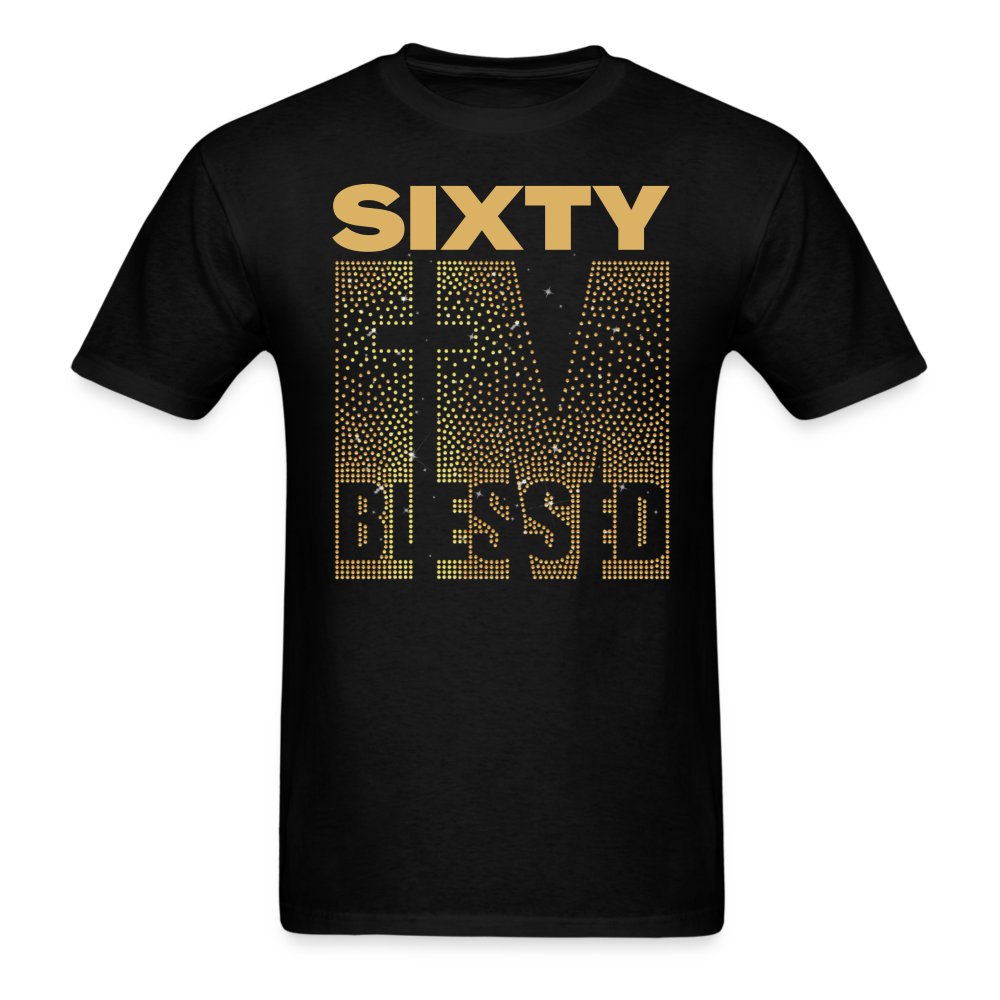 60 I M BLESSED UNISEX SHIRT - black