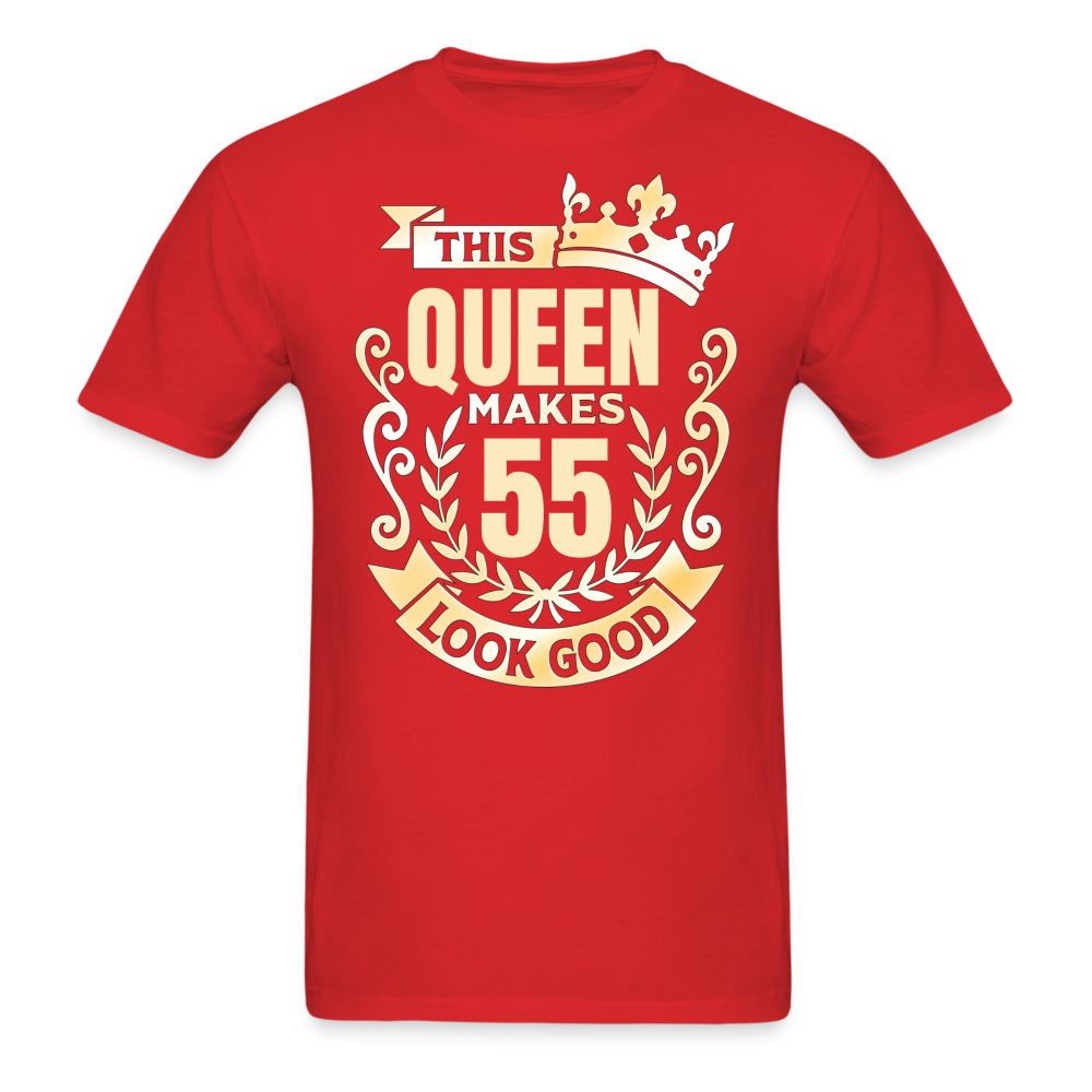 QUEEN 55 GOOD UNISEX SHIRT - red