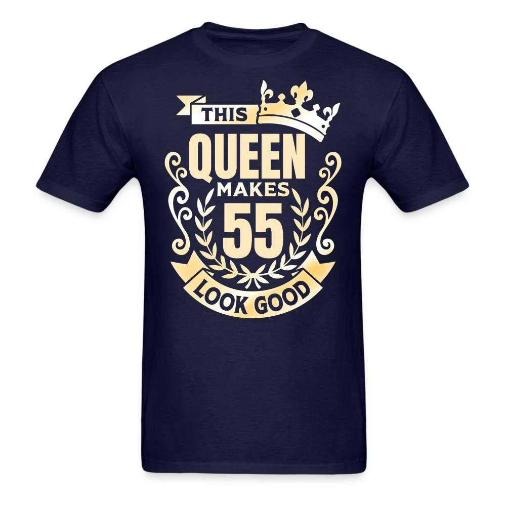 QUEEN 55 GOOD UNISEX SHIRT - navy