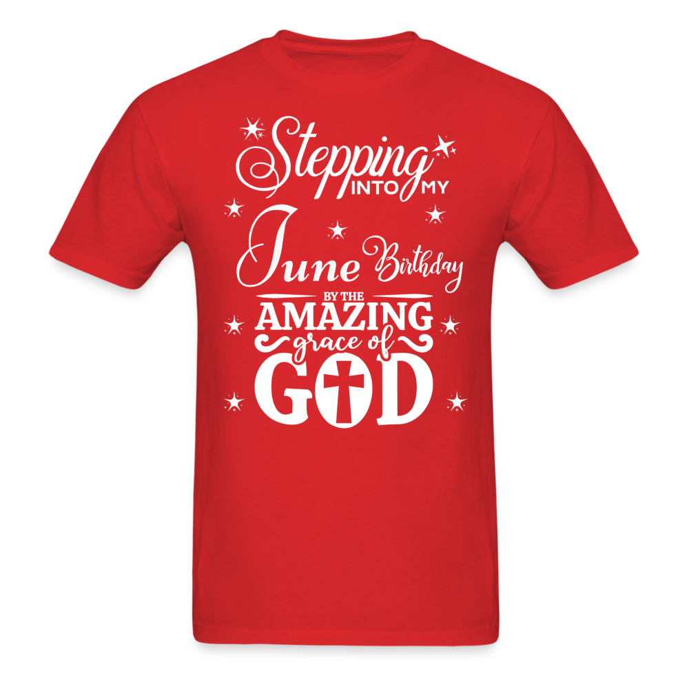 STEP JUNE BIRTHDAY GRACE SHIRT - red