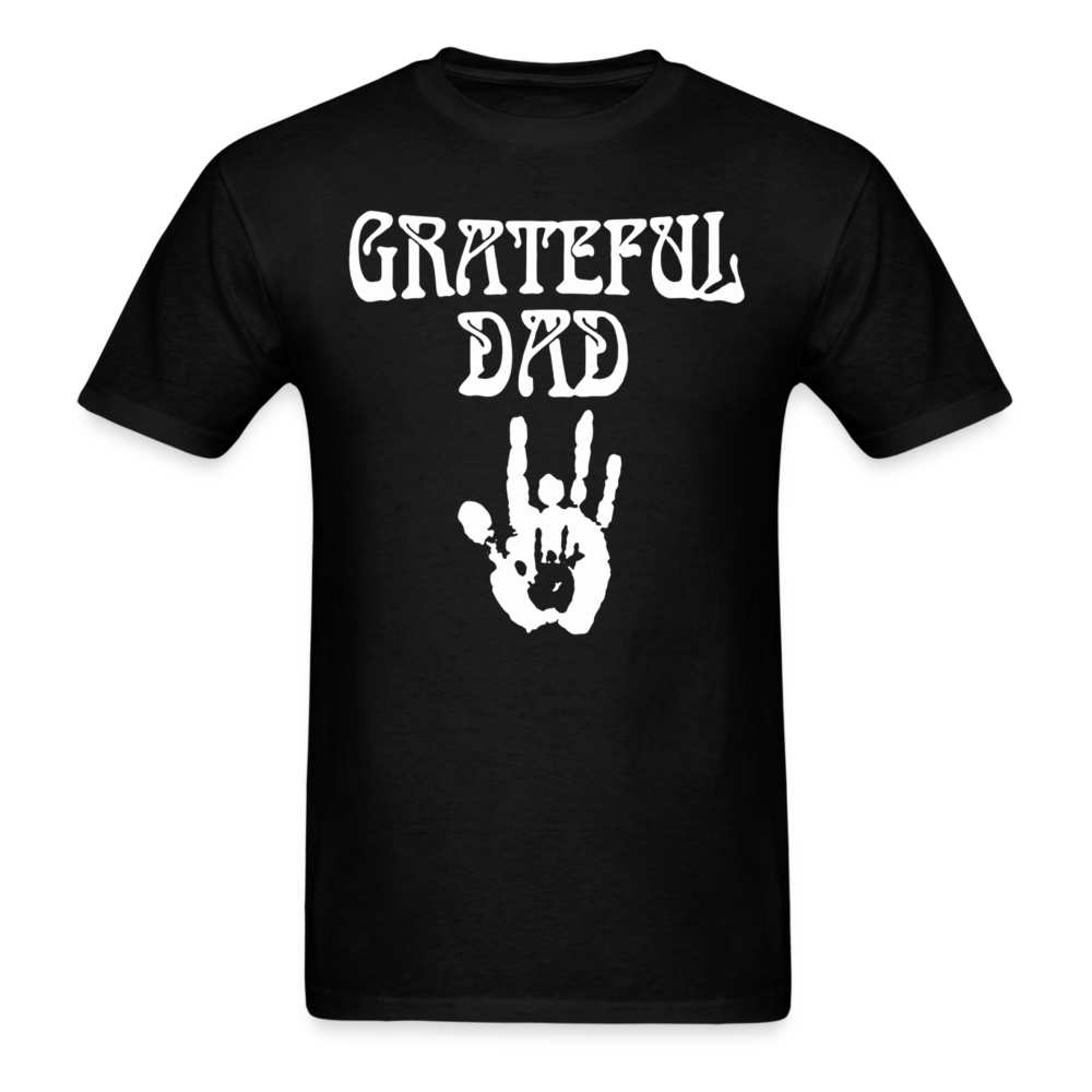 GRATEFUL DAD SHIRT - black