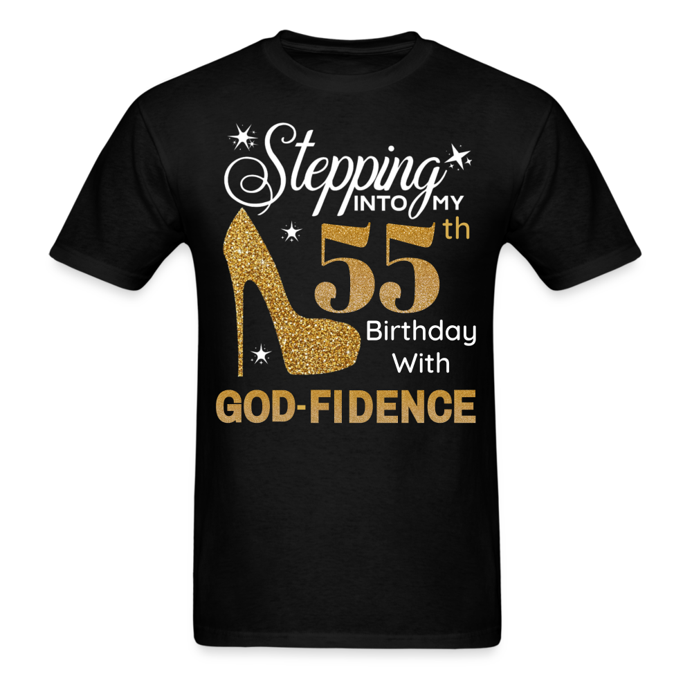 STEP 55 GODFIDENCE SHIRT - black