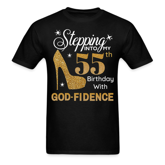 STEP 55 GODFIDENCE SHIRT - black