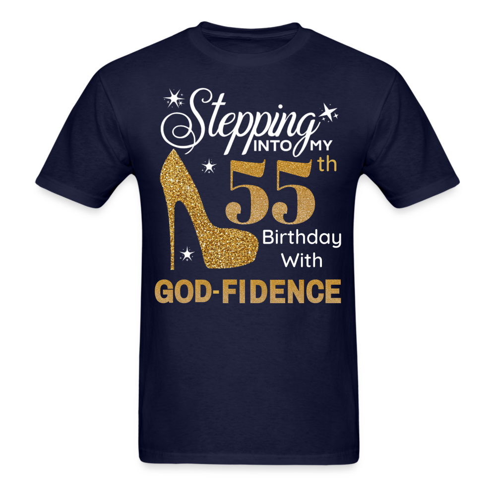 STEP 55 GODFIDENCE SHIRT - navy