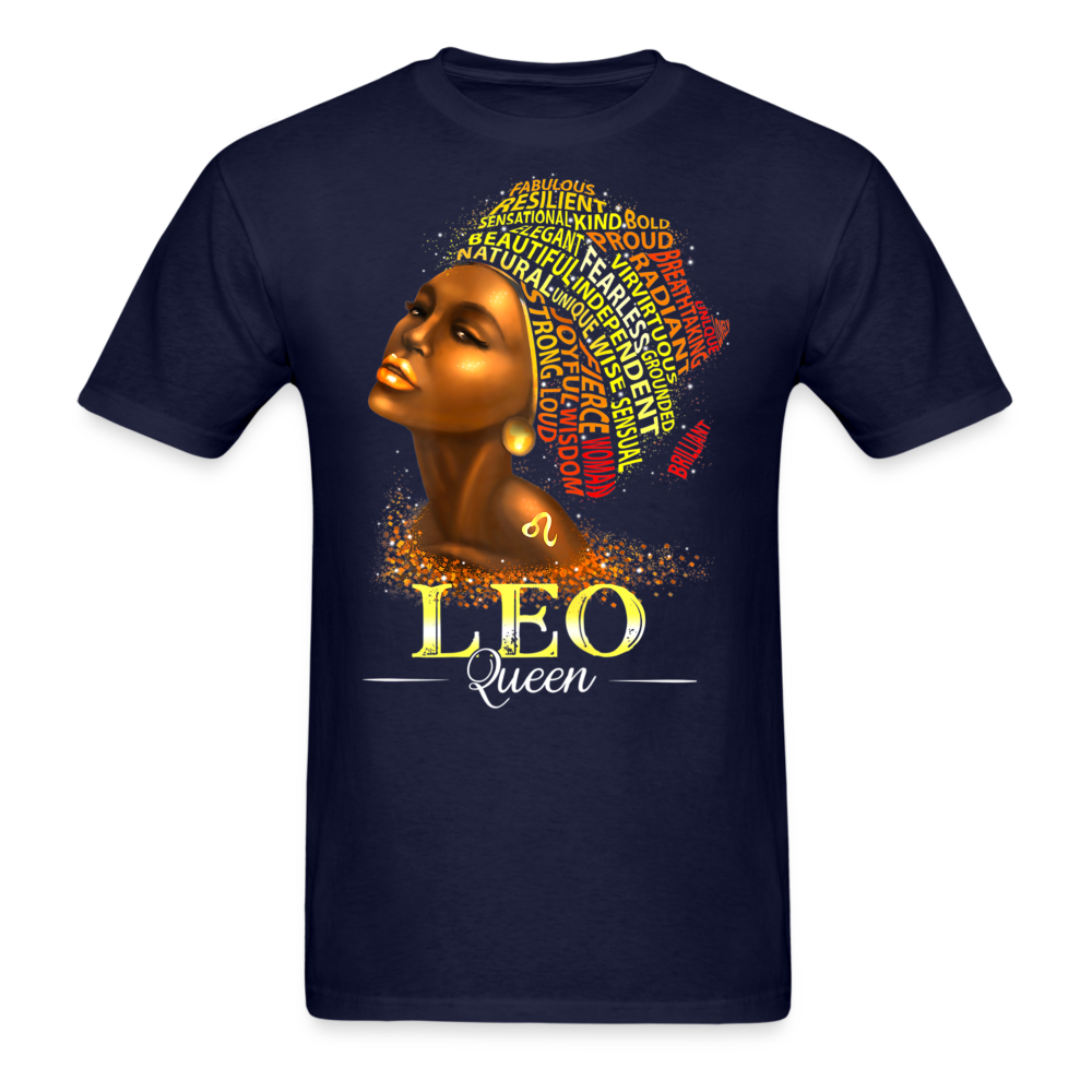 FABULOUS LEO QUEEN UNISEX SHIRT - navy