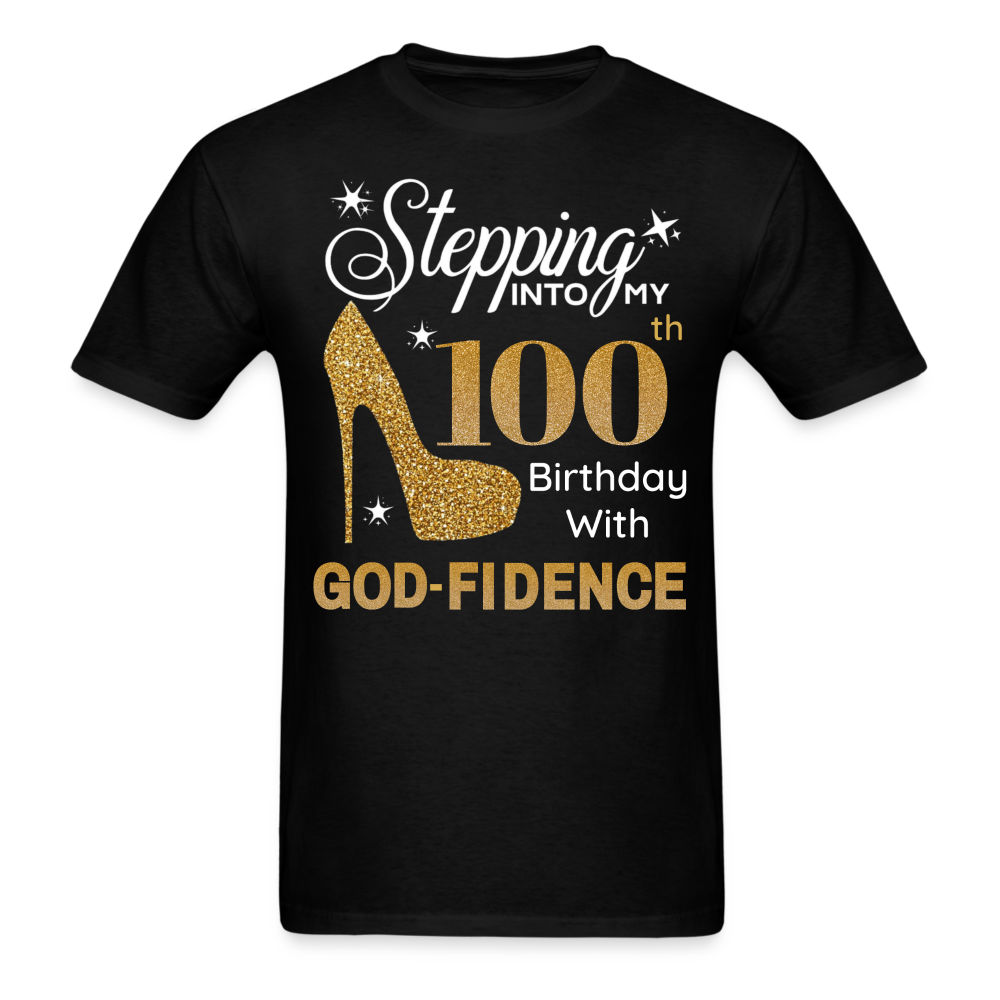 100 GODFIDENCE SHIRT - black