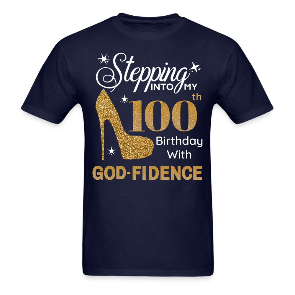 100 GODFIDENCE SHIRT - navy