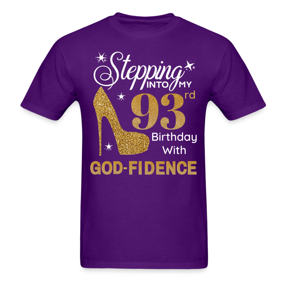 93 GODFIDENCE SHIRT - purple