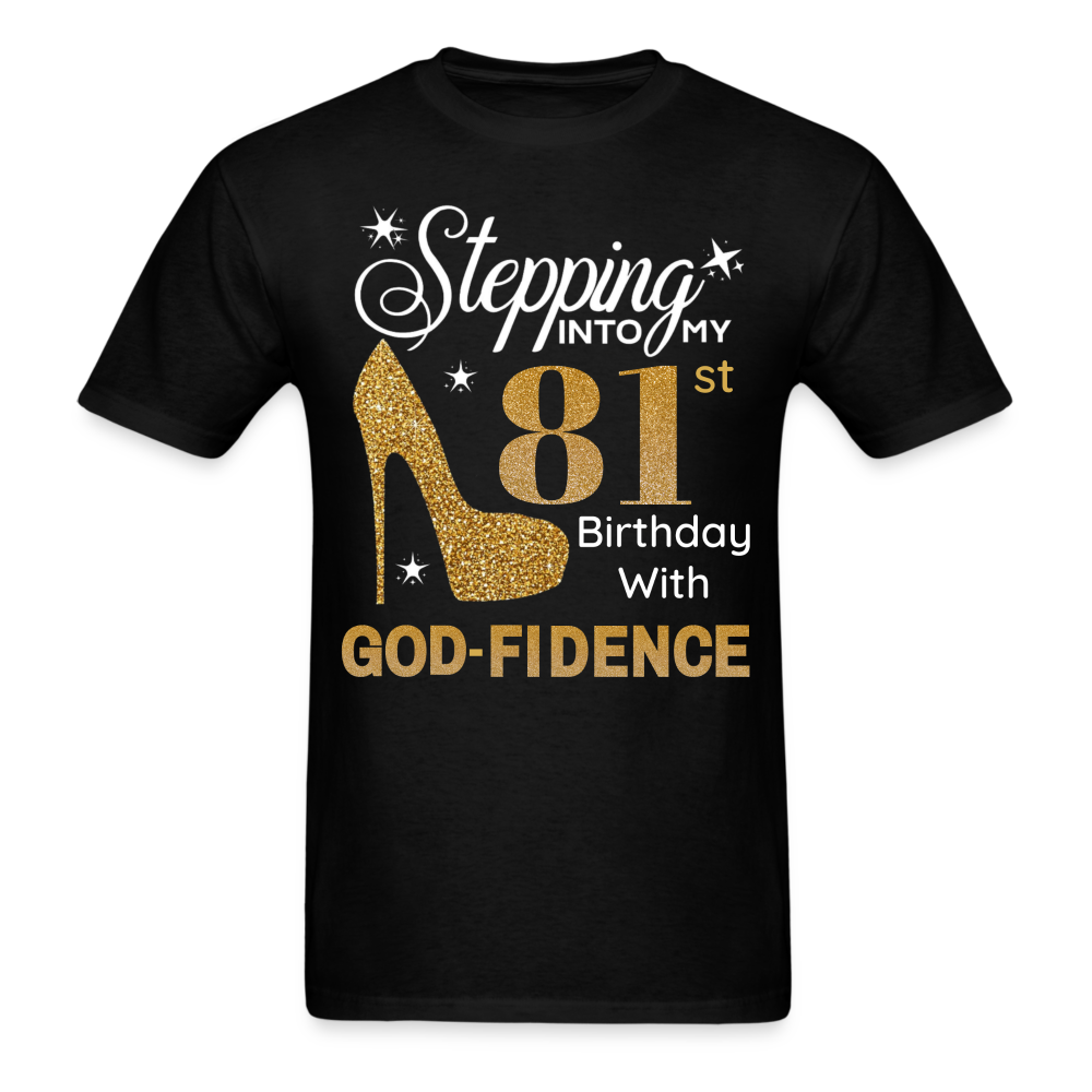 81 GODFIDENCE SHIRT - black