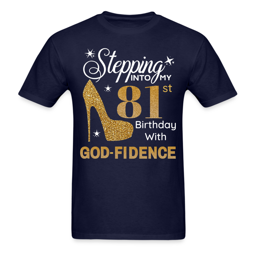 81 GODFIDENCE SHIRT - navy