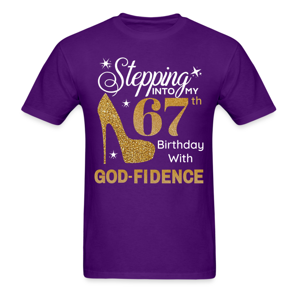 67 GODFIDENCE SHIRT - purple