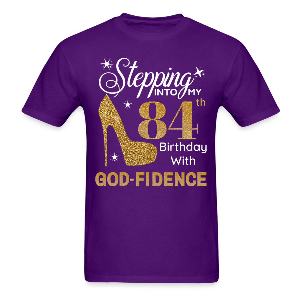 84 GODFIDENCE SHIRT - purple
