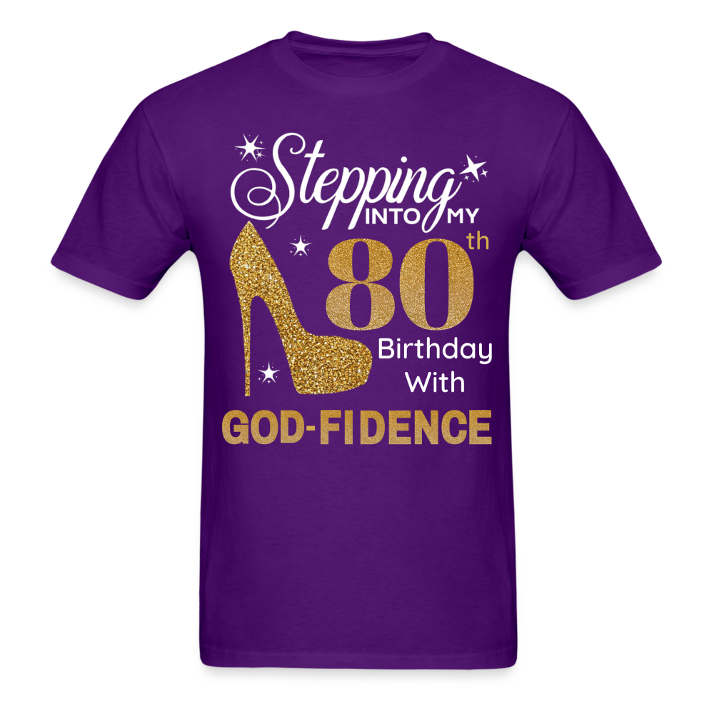 80 GODFIDENCE SHIRT - purple