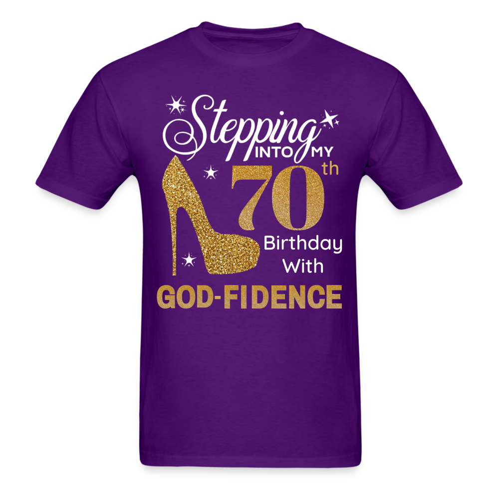 70 GODFIDENCE SHIRT - purple