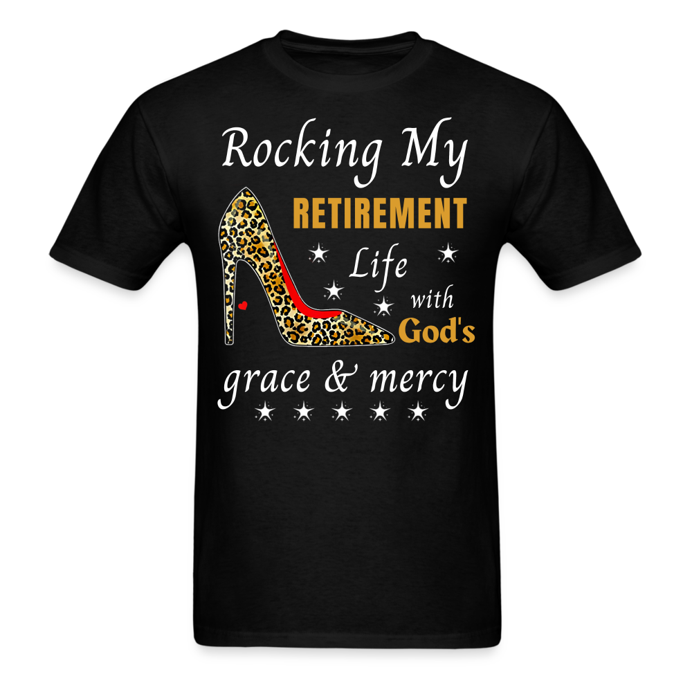 ROCKING RETIREMENT GRACE SHIRT - black