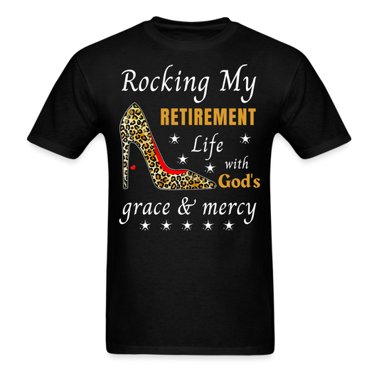 RETIREMENT GRACE UNISEX SHIRT - black
