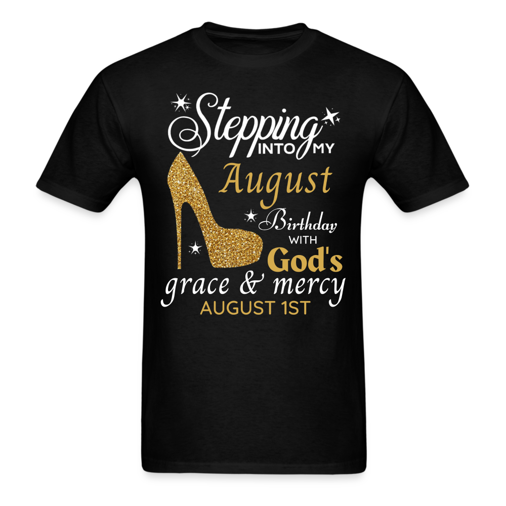 AUGUST 1ST GRACE UNISEX SHIRT - black