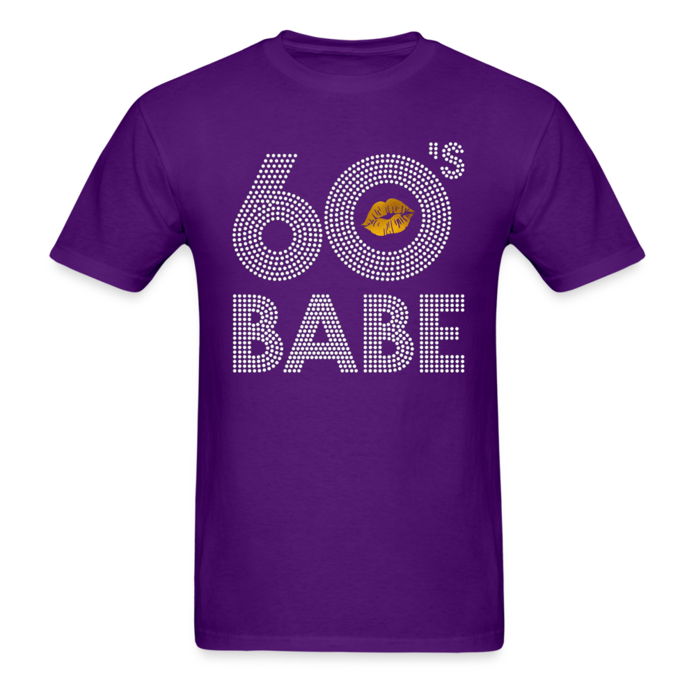BABE 60S UNISEX SHIRT - purple