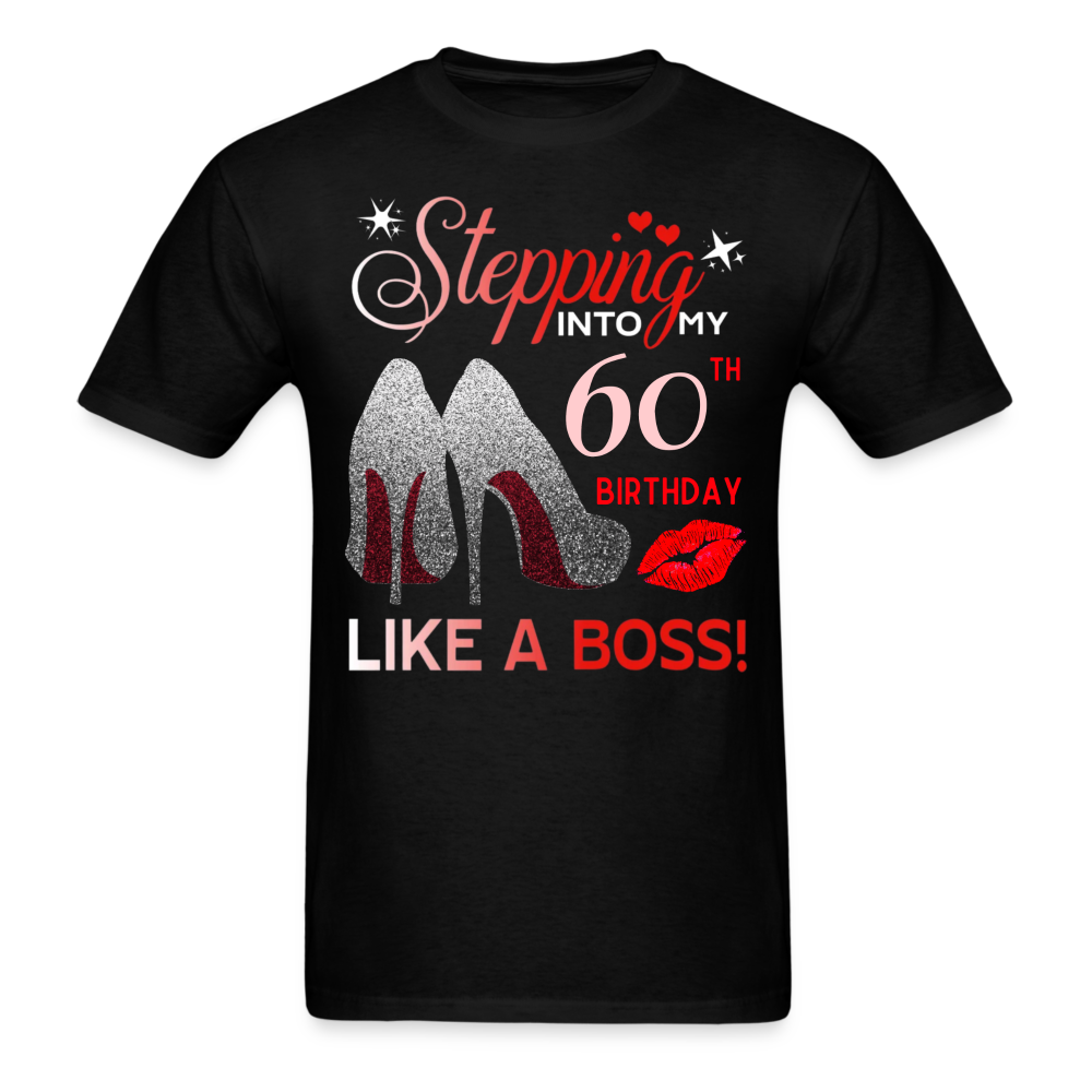 STEP BOSS 60 GLITTER SHIRT - black