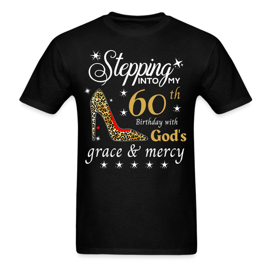 GRACE 60-1962 FRONT BACK PRINT SHIRT - black