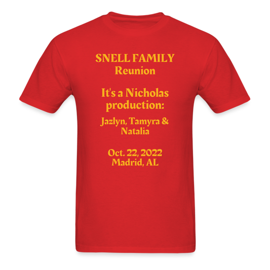 SNELL FAMILY - NICHOLAS - red