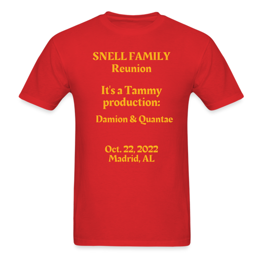 SNELL FAMILY - TAMMY - red