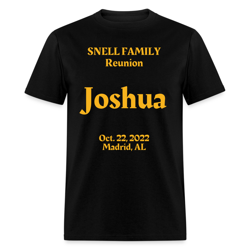 SNELL FAMILY - JOSHUA - black
