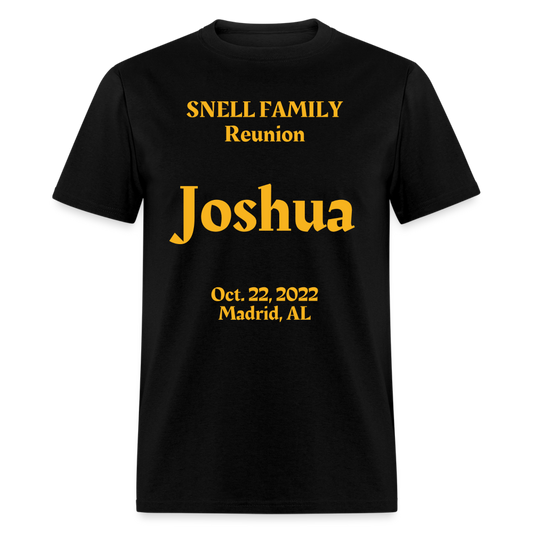 SNELL FAMILY - JOSHUA - black