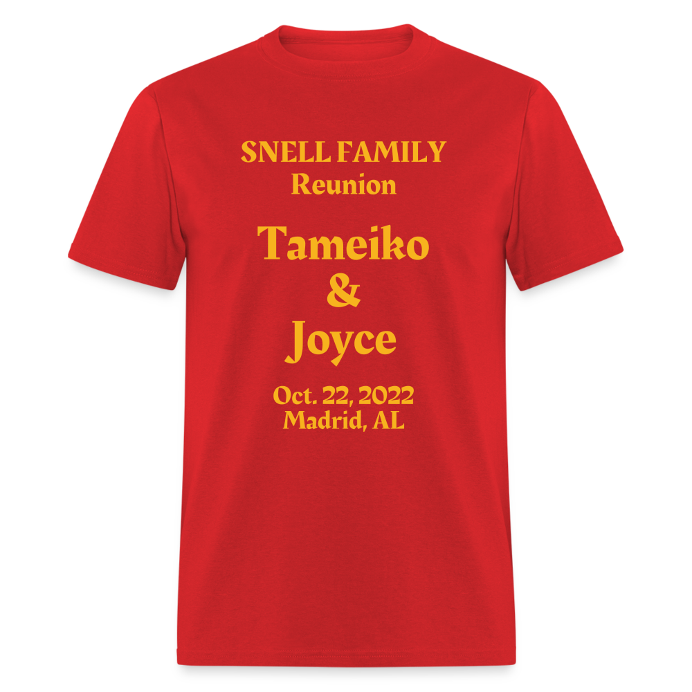 SNELL FAMILY - TAMEIKO - red