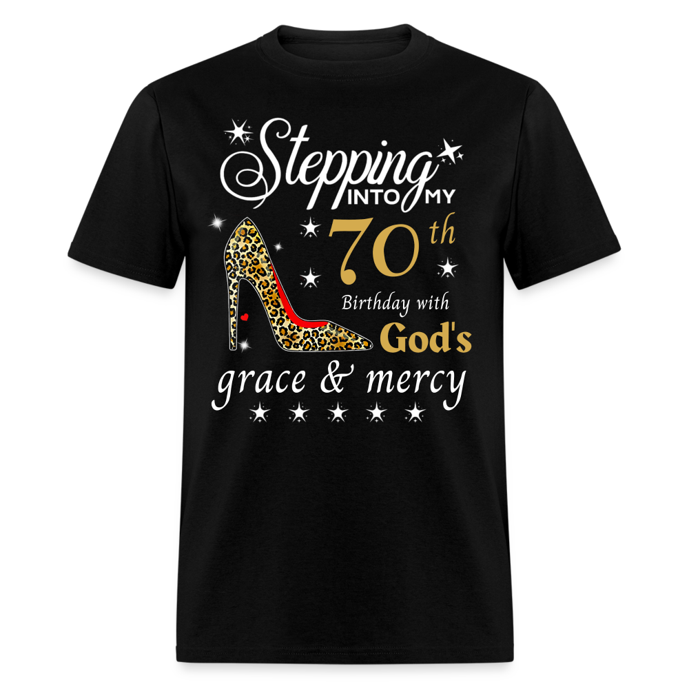 70 GODS GRACE MERCY UNISEX SHIRT - black
