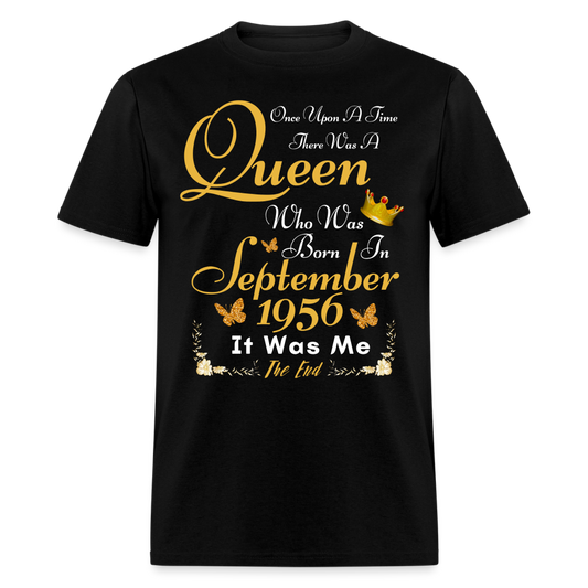 QUEEN 1956 SEPTEMBER UNISEX SHIRT - black