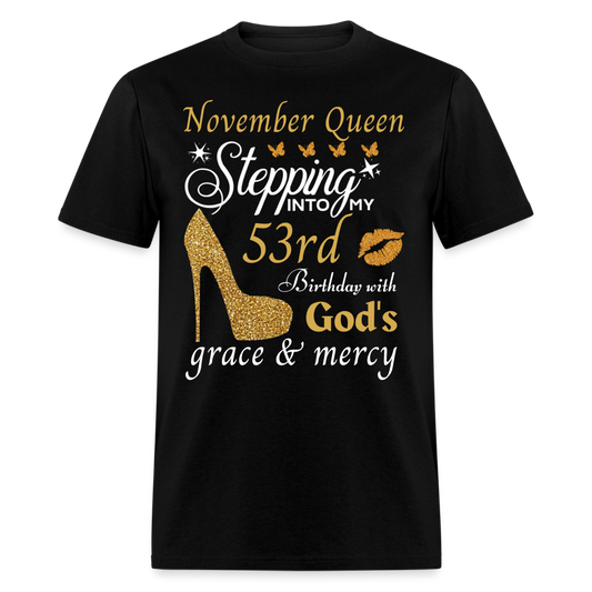 NOVEMBER QUEEN STEPPING 53 SHIRT - black