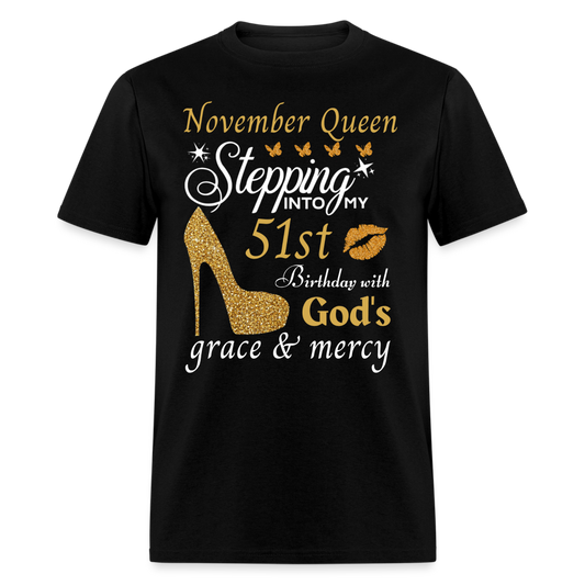 NOVEMBER QUEEN STEPPING 51 SHIRT - black