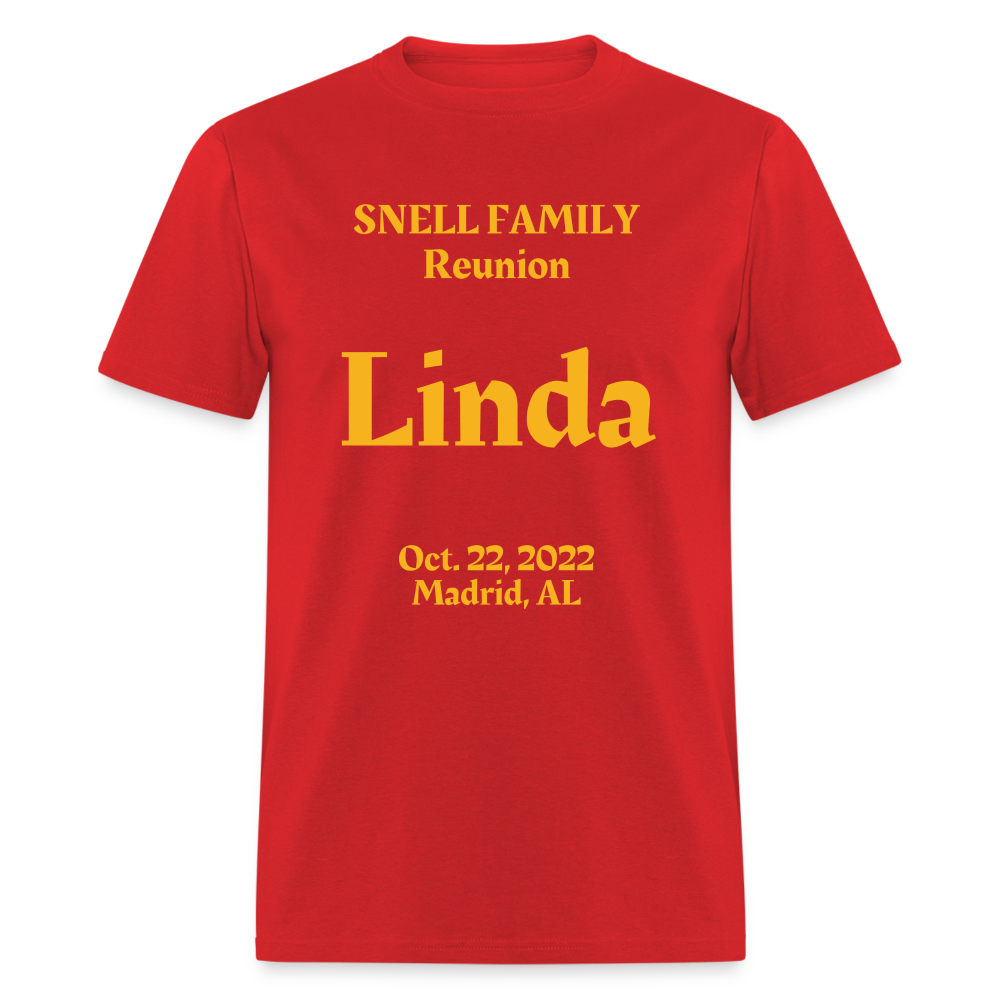SNELL FAMILY LINDA SHIRT - red