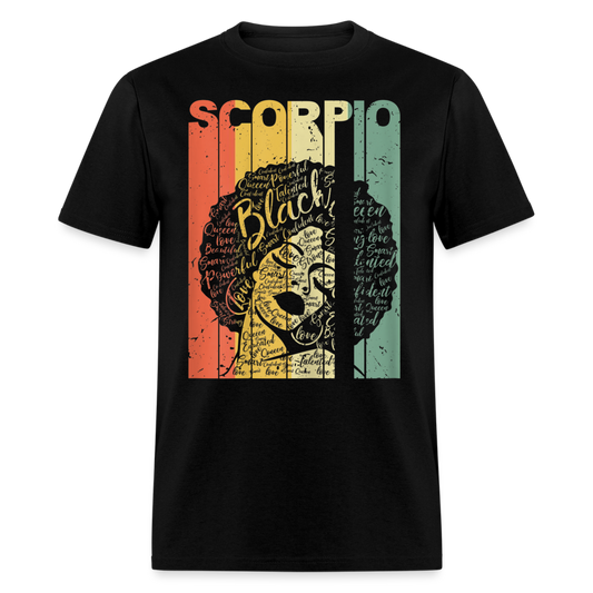 SCORPIO BLACK UNISEX SHIRT - black