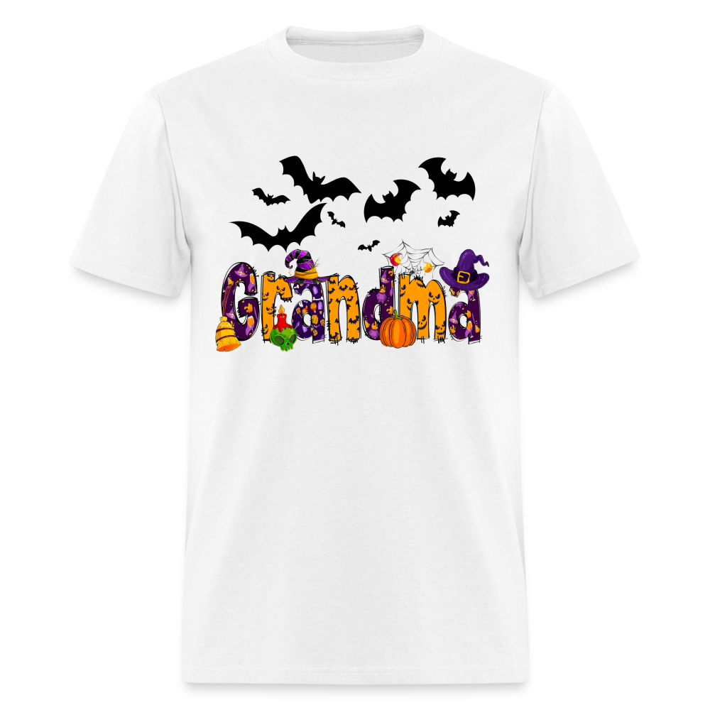 HALLOWEEN GRANDMA SHIRT - white