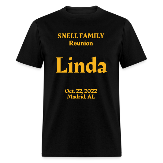 LINDA SNELL FAMILY FRONT BACK - black