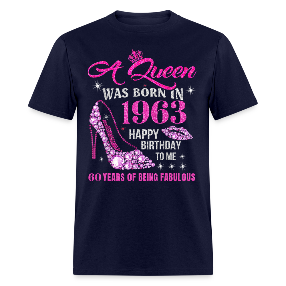 QUEEN 1963-60 YEARS SHIRT - navy
