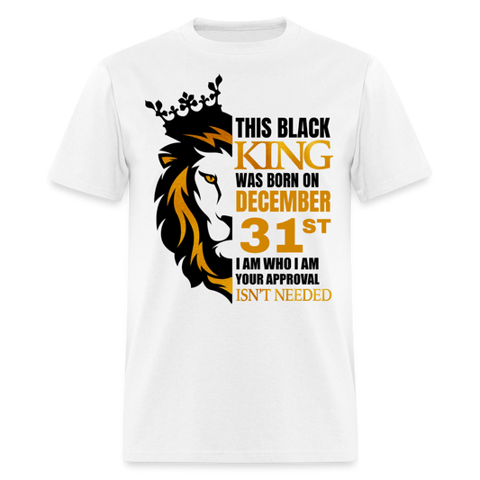 31ST DECEMBER BLACK KING SHIRT - white