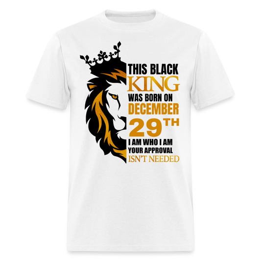 29TH DECEMBER BLACK KING SHIRT - white