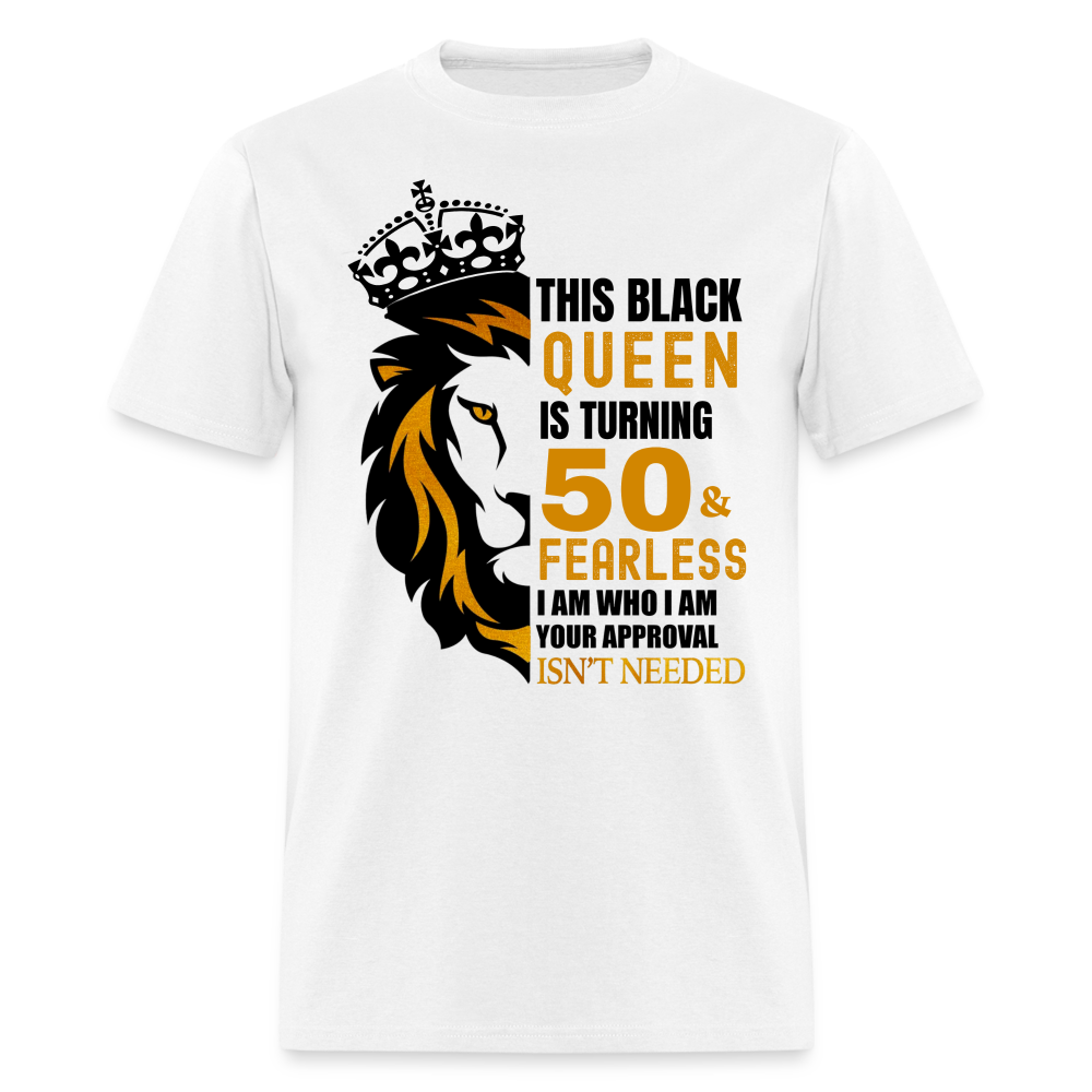 QUEEN 50 FEARLESS SHIRT - white