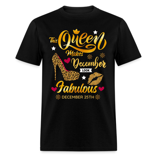 QUEEN FAB 25TH DECEMBER SHIRT - black