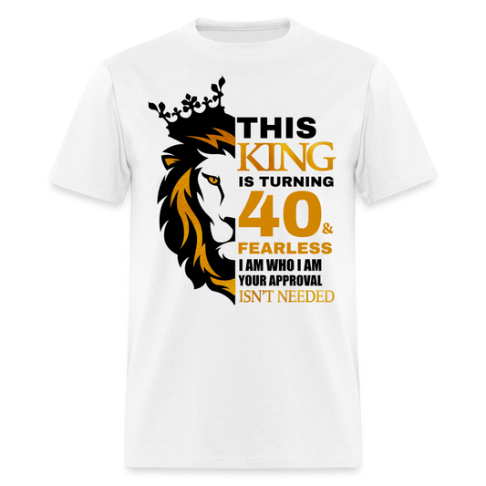 KING 40 FEARLESS SHIRT - white