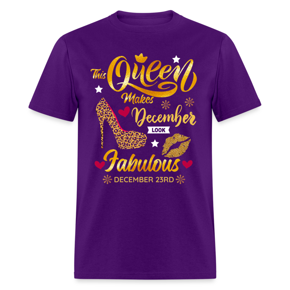QUEEN FAB 23RD DECEMBER SHIRT - purple