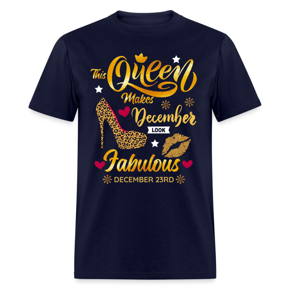 QUEEN FAB 23RD DECEMBER SHIRT - navy