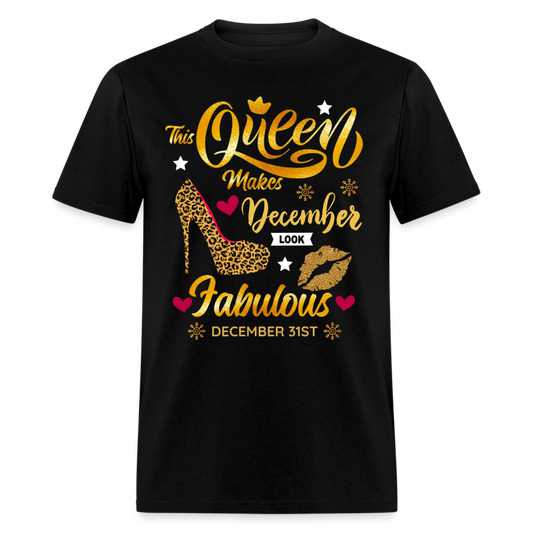 QUEEN FAB 31ST DECEMBER SHIRT - black