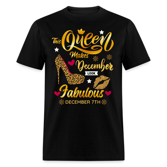 QUEEN FAB 7TH DECEMBER SHIRT - black