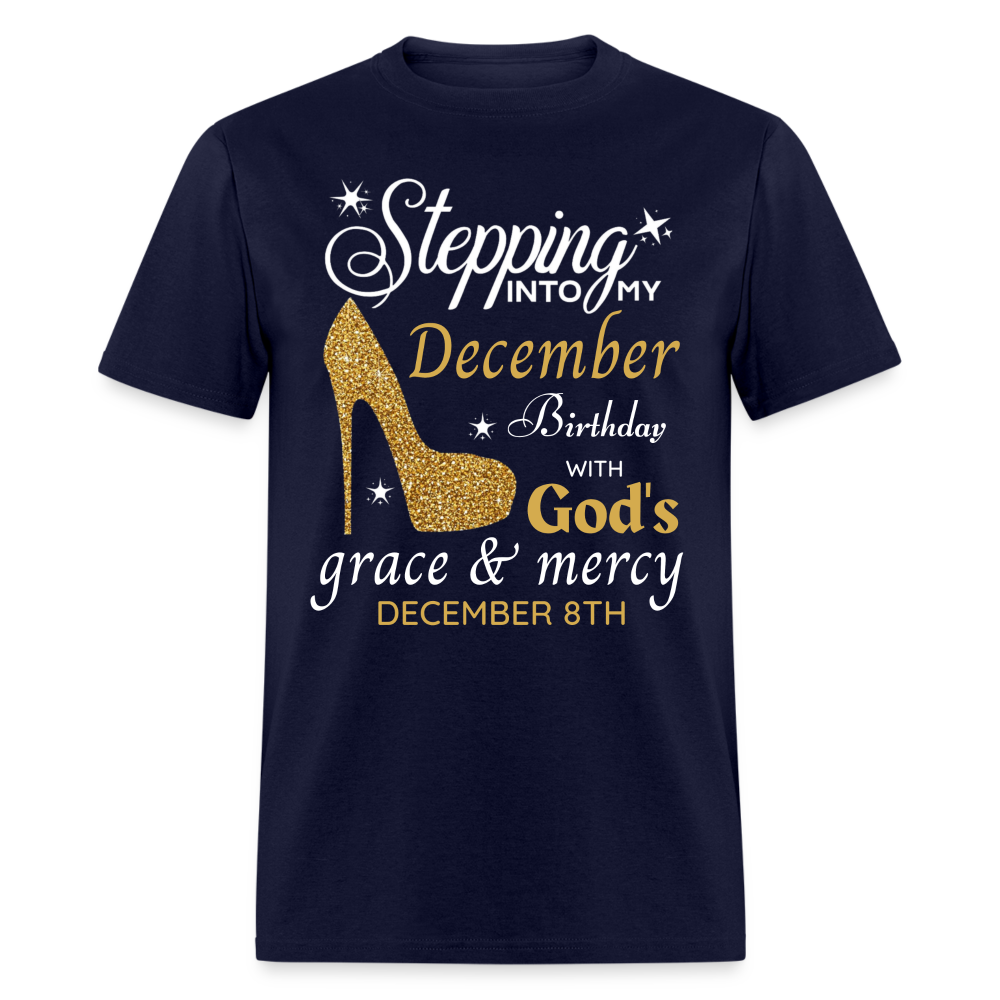 DECEMBER 8TH GRACE SHIRT - navy