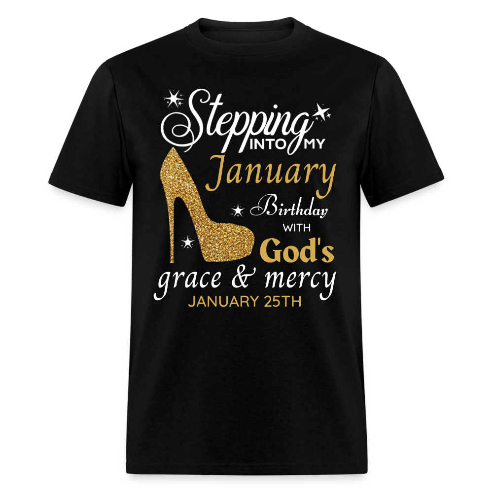 JANUARY 25TH GRACE SHIRT - black