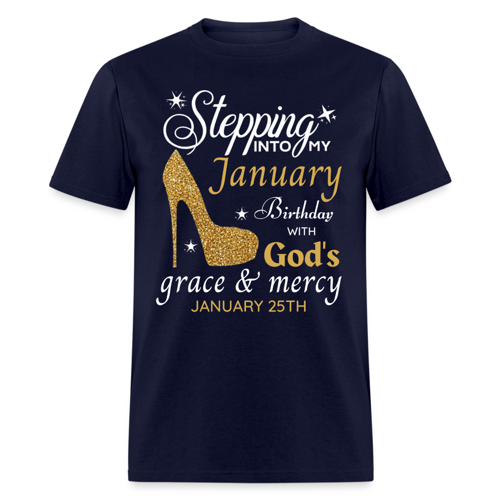 JANUARY 25TH GRACE SHIRT - navy